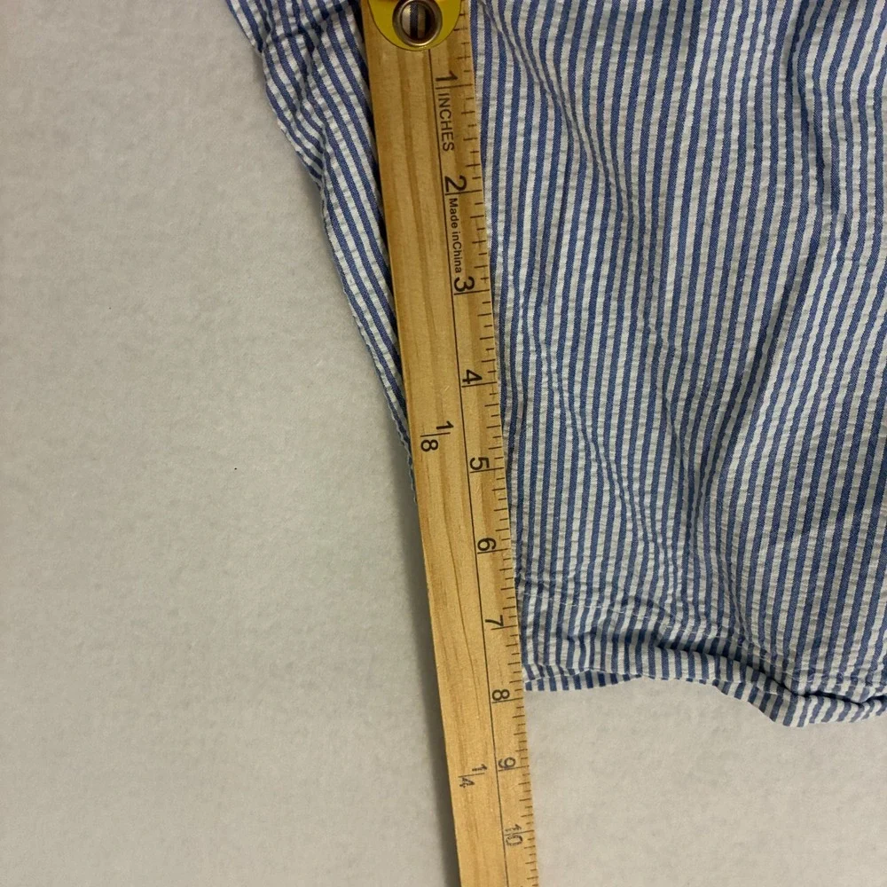 Polo Golf Ralph Lauren Pleated Shorts Men's Size 40 (Fits 38) Seersucker Preppy